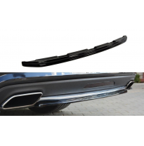 Splitter Trasero Central Mercedes Cls C218 (Without a Vertical Bar) - Plastico Abs
