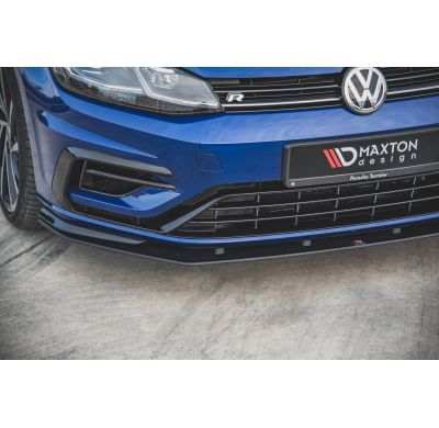 Racing Durability Splitter Delantero Inferior Abs Vw Golf 7 R / R-Line Facelift - Volkswagen/Golf R/Mk7 Facelift Maxton Design
