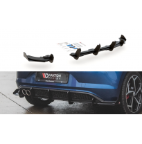 Racing Durability Difusor Paragolpes Trasero + Flaps Volkswagen Polo Gti Mk6 - Volkswagen/Polo Gti/Mk6 Maxton Design