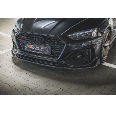 Splitter Delantero Inferior Abs + Flaps V.1 Audi Rs5 F5 Facelift - Audi/A5/S5/Rs5/Rs5/F5 Fl Maxton Design
