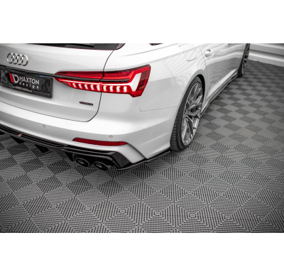 Splitters Traseros Laterales Audi A6 C8 S-Line - Audi/A6/S6/Rs6/A6 S-Line/C8 Maxton Design