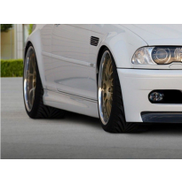 TALONERAS LATERALES BMW 3 E46 COUPE &amp; CABRIO &lt; M3 LOOK &gt; MAXTON ABS S