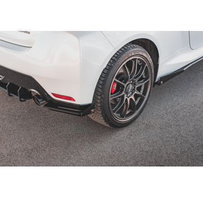 Racing Durability Splitters Traseros Laterales + Flaps Toyota Gr Yaris Mk4 - Toyota/Gr Yaris/Mk3 [2020-] Maxton Design