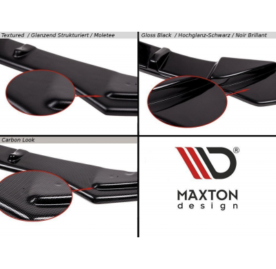 Difusores Inferiores Talonera Abs V.1 Seat Leon Fr Mk4 - Seat/Leon Fr/Mk4 [2020-] Maxton Design