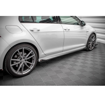 Faldones Laterales Street Pro Difusores + Flaps Volkswagen Golf R Mk7 MAXTON ABS C10 SD