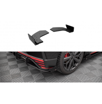 SPLITTERS LATERALES TRASEROS Street Pro + Flaps Hyundai I20 N Mk3  Año:  2020-  Maxton ABS C10 RSD