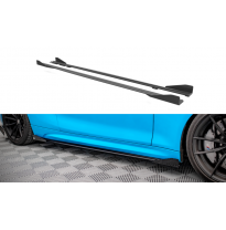 Faldones Laterales Street Pro Difusores + Flaps BMW M2 F87 MAXTON ABS C10 SD