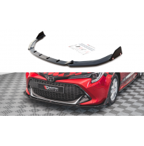 Splitter inferior Delantero V.1 + Flaps Toyota Corolla GR Sport Hatchback XII  Año:  2019-  Maxton ABS FDG+FSF
