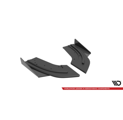 SPLITTERS LATERALES TRASEROS Street Pro + Flaps Mazda 3 MPS Mk1 MAXTON ABS C10 RSD