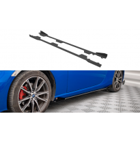 Faldones laterales Street Pro Difusores + Flaps Subaru BRZ Mk1 Facelift  Año:  2017-2020  Maxton ABS C10 SD