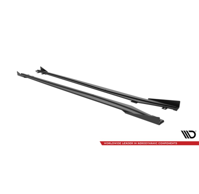 Faldones Laterales Street Pro Difusores + Flaps Opel Astra GTC OPC-Line J MAXTON ABS C10 SD