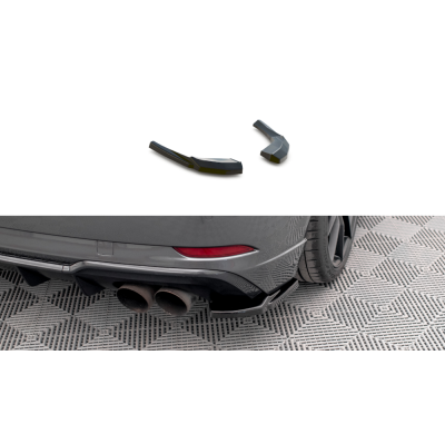 SPLITTERS LATERALES TRASEROS Audi S3 Sportback 8V Facelift MAXTON ABS RSDG