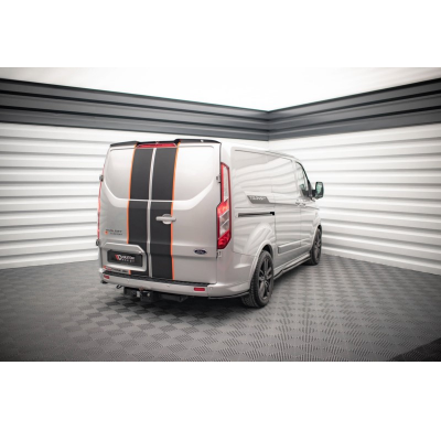 SPLITTERS LATERALES TRASEROS Ford Transit Custom ST-Line Mk1 Facelift  Año:  2017-  Maxton ABS RSDG