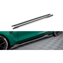 Faldones laterales de fibra de carbono BMW M3 G80  Año:  2021-  Maxton Carbono SD