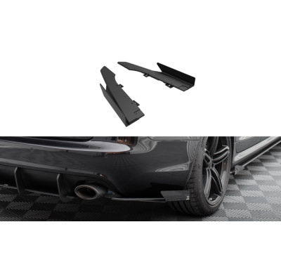 Splitters traseros laterales Street Pro + Flaps Audi RS6 Avant C6 MAXTON ABS C10 RSD