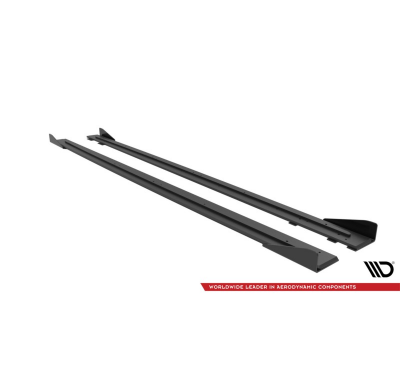 Faldones Laterales Street Pro Difusores + Flaps Audi RS6 Avant C6 MAXTON ABS C10 SD