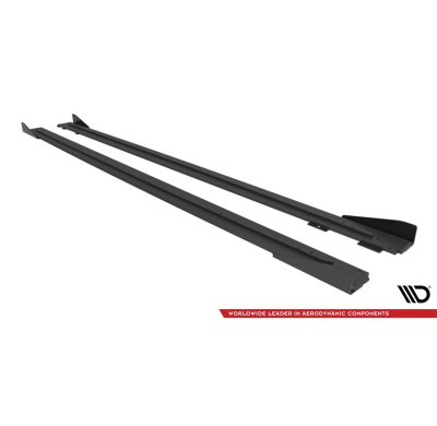 Faldones Laterales Street Pro Difusores + Flaps Audi RS6 Avant C6 MAXTON ABS C10 SD