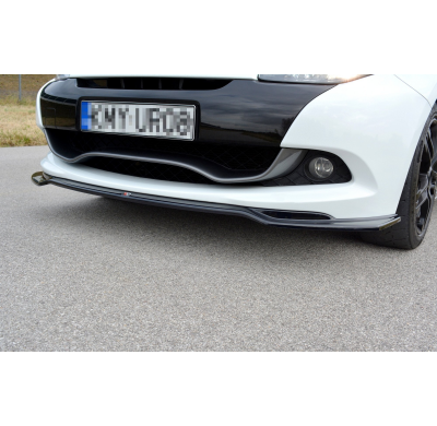 Splitter Delantero Inferior Abs V.1 Renault Clio Mk3 Rs Facelift - Renault/Clio Rs/Mk3 Fl Maxton Design