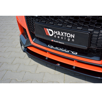 Splitter Delantero Inferior Abs V.2 Audi Tt Rs 8s - Audi/Tt Rs/8s Maxton Design