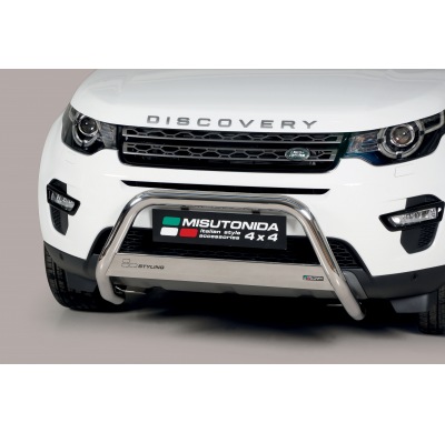 Defensa Delantera Inox Land Rover Discovery Sport 5 2018> ø 63 Homologada - Ec Bar