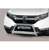 Defensa Delantera Inox Honda Cr  V Hybrid 2019&gt; ø 63 Homologada - Ec Bar