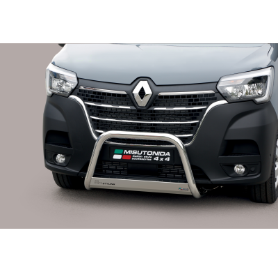 Defensa Delantera Inox Renault Master 2019> ø 63 Homologada - Ec Bar