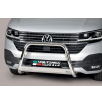 Defensa Delantera Inox Volkswagen T6.1 2019 &gt; ø 63 Homologada - Ec Bar