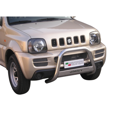 Defensa Delantera Acero Inox Suzuki Jimny Diesel/Petrol  06> Diametro 63 Homologada