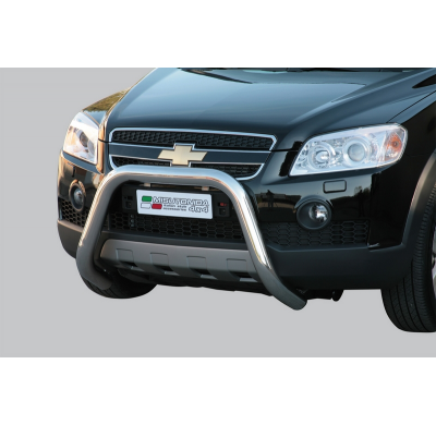 Defensa Delantera Acero Inox Chevrolet Captiva 06-10 Diametro 76 Homologada