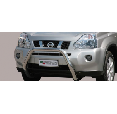 Defensa Delantera Acero Inox Nissan X-Trail 07/10 Diametro 76 Homologada