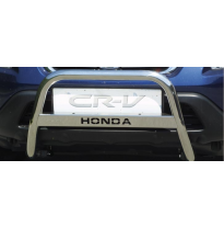 Defensa Delantera Acero Inox Honda Cr - V 02/04