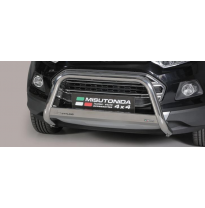 Defensa Delantera Acero Inox Ford Ecosport 14&gt; - Diametro 63mm - Homologacion Ce