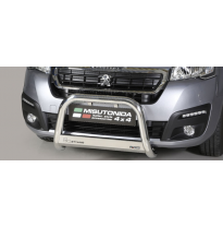 Defensa Delantera Acero Inox Peugeot Partner 16&gt; Diametro 63 Homologada Misutonida