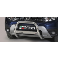 Defensa Delantera Acero Inox Dacia Duster 2018-2019 ø 63 Homologada - Misutonida Italia
