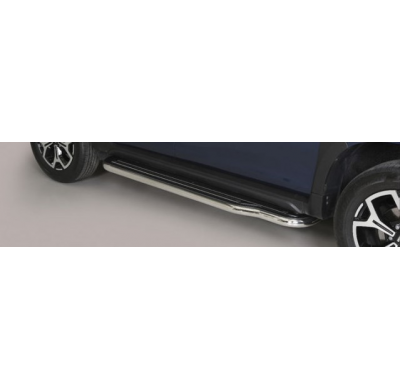 Estriberas Laterales Acero Inox Honda Cr - V Hybrid 19> Long Sidesteps
