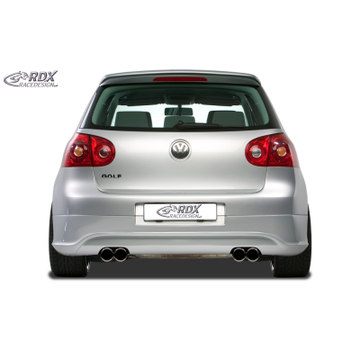 Rdx Extension Paragolpes Trasero Vw Golf 5 "R32 Clean" With Exhaust Hole Left & Right Material:Abs