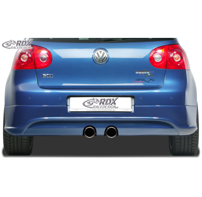 Rdx Extension Paragolpes Trasero Vw Golf 5 "R32 Clean" With Exhaust Hole for R32-Exhaust Material:Abs