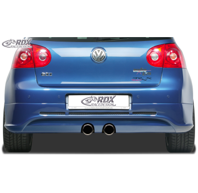 Rdx Extension Paragolpes Trasero Vw Golf 5 "Gti/R-Five" With Exhaust Hole for R32-Exhaust Material:Abs