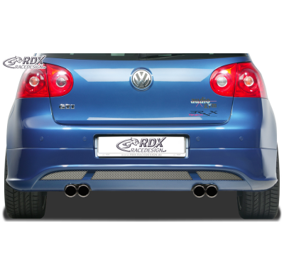 Rdx Extension Paragolpes Trasero Vw Golf 5 "V2" With Exhaust Hole Left & Right Material:Abs