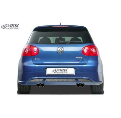 Rdx Extension Paragolpes Trasero Vw Golf 5 "V2" With Exhaust Hole Left & Right Material:Abs
