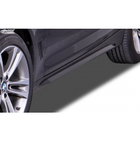 Faldones laterales RDX para BMW 3 GT F34 &quot;Slim&quot; Conjunto para ambos lados. Fabricado en plástico ABS. Negro de alto brillo. Incl