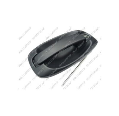 Maneta Exterior Delantera Izquierda Negra-Sin Llave Peugeot Bipper 2008->