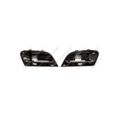 Set Rejilla Paragolpes Negro Brillante (Derecha+izquierda) Renault Twingo 2012->