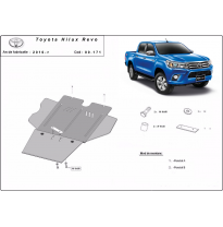 Protección Del Caja De Cambios Toyota Hilux Revo 2016-2017 Acero 3mm