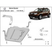 Protección Del Depósito De Combustible Dacia Duster 2010-2017 Acero 2mm
