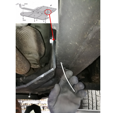Protección De Caja De Cambios Y Diferencial Volkswagen Amarok 2010-2018 Acero 2,5mm