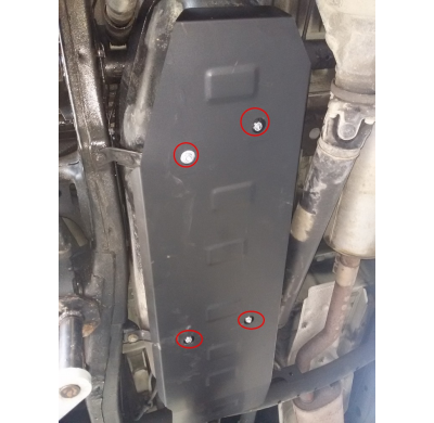 Protección Del Depósito De Combustible Volkswagen Amarok 2010-2018 Acero 2mm
