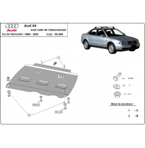 Protección Del Caja De Cambios Manuale Audi A4 B5 1995-2000 Acero 2mm