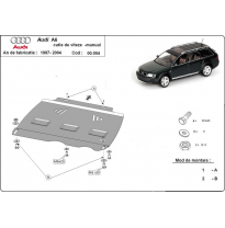 Protección Del Caja De Cambios Manuale Audi A6 1997-2004 Acero 2mm