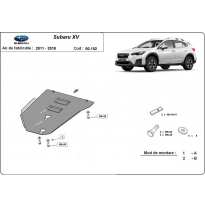 Protección Del Caja De Cambios Subaru Xv 2011-2018 Acero 2mm